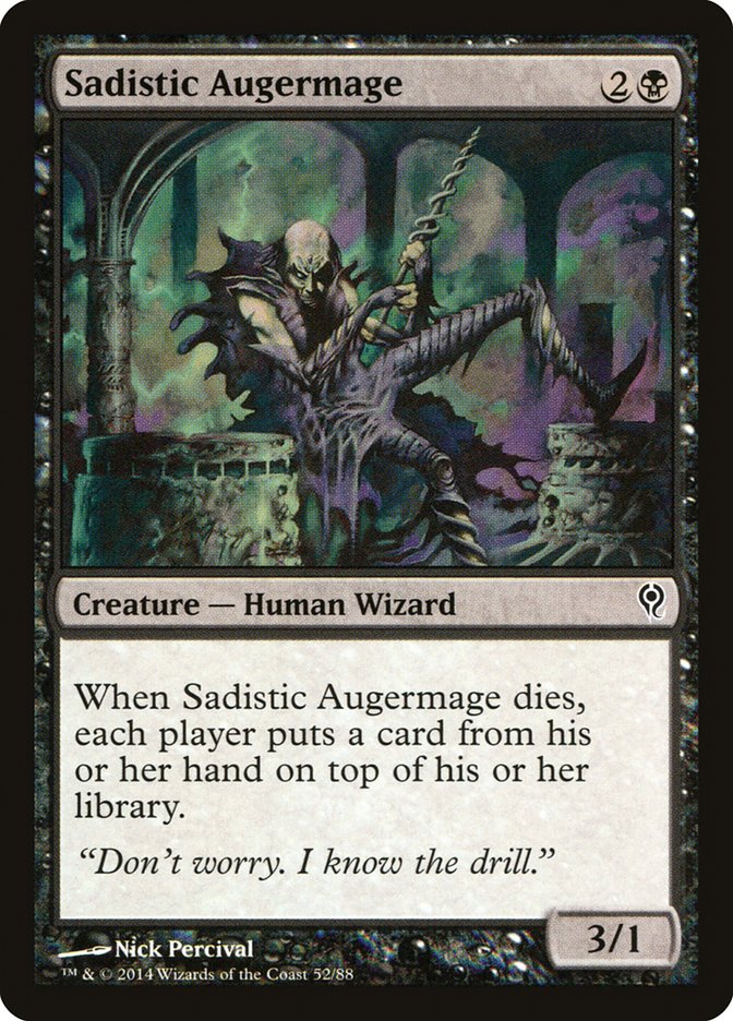 Sadistic Augermage [Duel Decks: Jace vs. Vraska] | Rook's Games and More