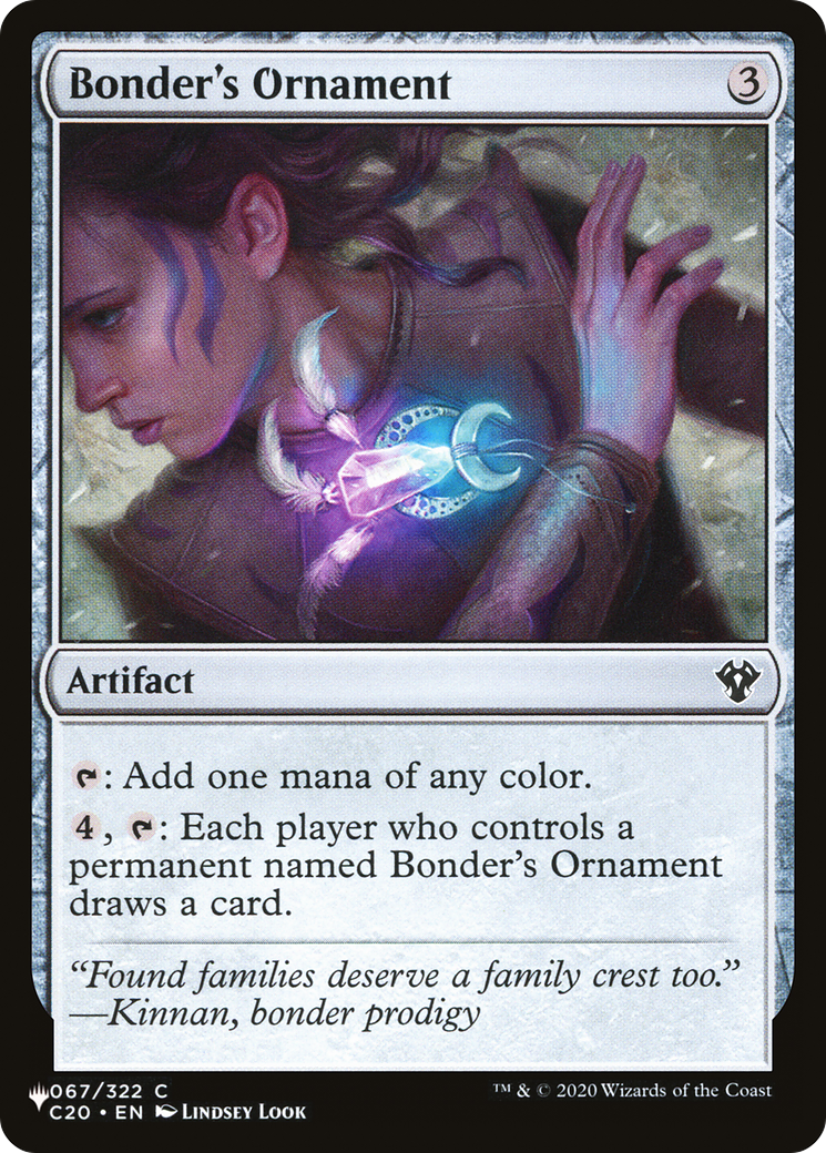 Bonder's Ornament [The List] | Rook's Games and More