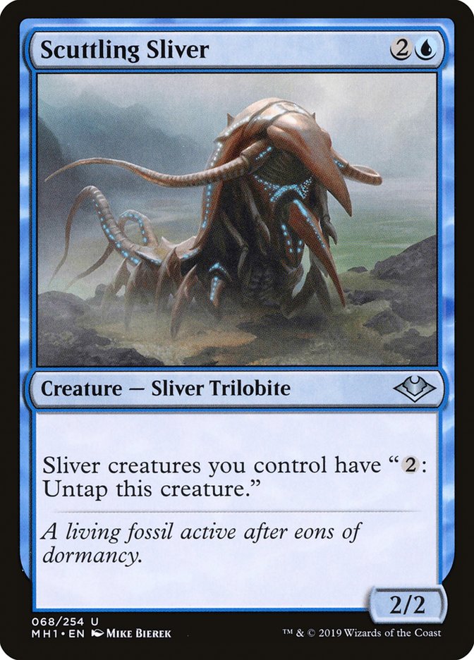 Scuttling Sliver [Modern Horizons] | Rook's Games and More