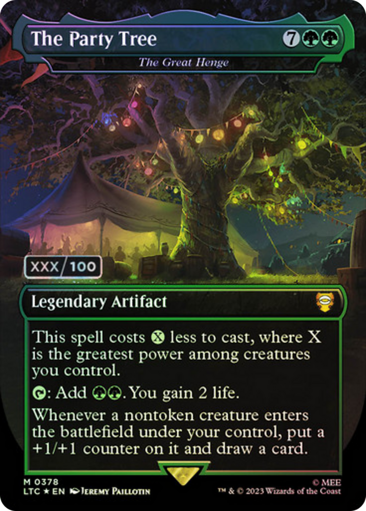 The Party Tree - The Great Henge (Serialized) [The Lord of the Rings: Tales of Middle-Earth Commander] | Rook's Games and More