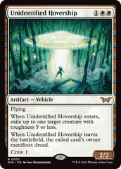 Unidentified Hovership [Duskmourn: House of Horror]