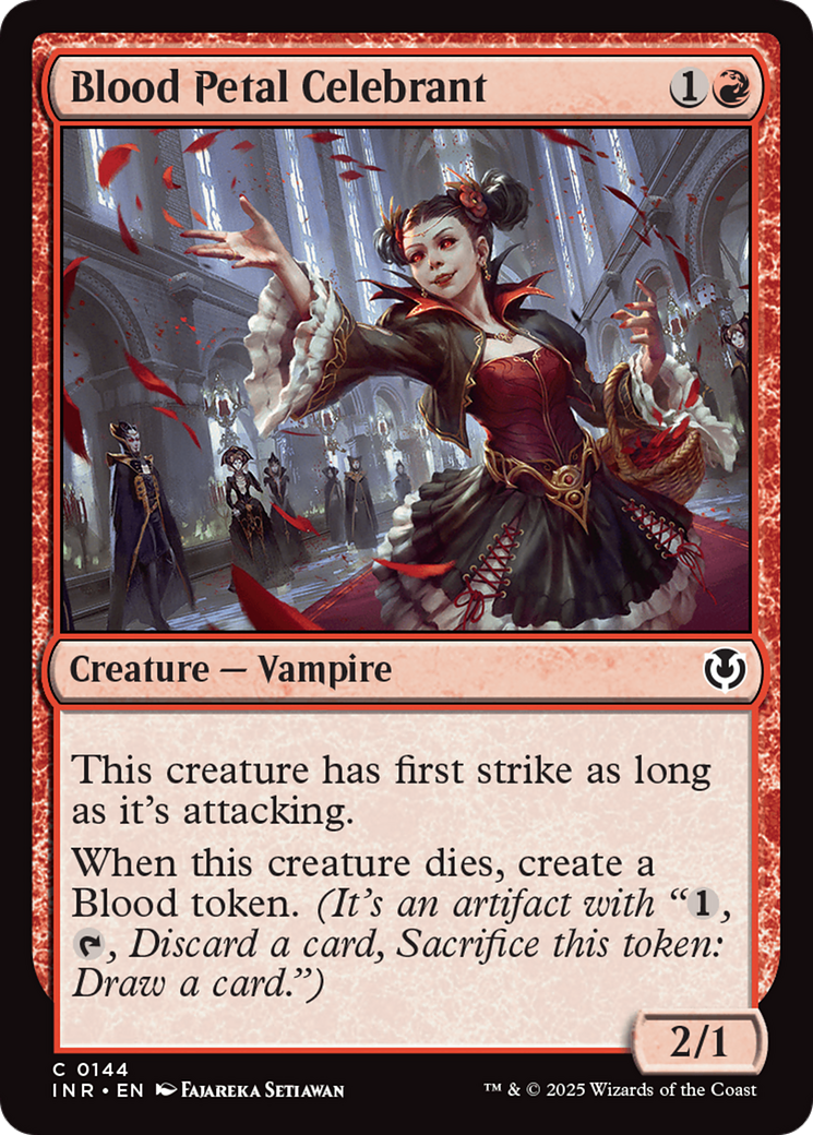 Blood Petal Celebrant [Innistrad Remastered] | Rook's Games and More