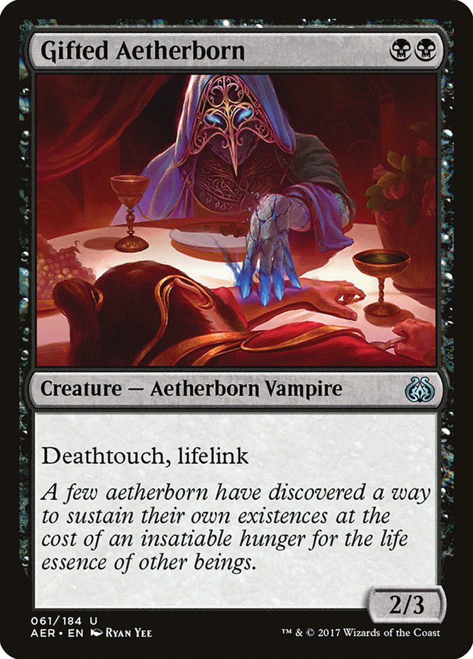 Gifted Aetherborn [Aether Revolt] | Rook's Games and More