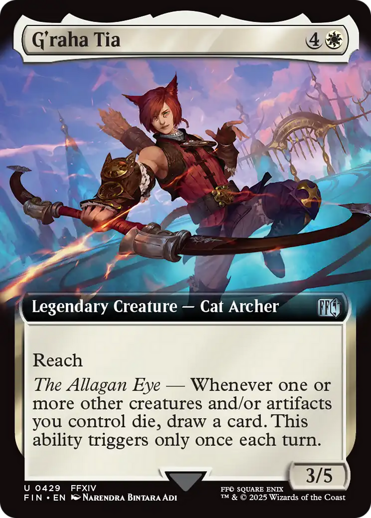 G'raha Tia (Extended Art) [FINAL FANTASY] | Rook's Games and More