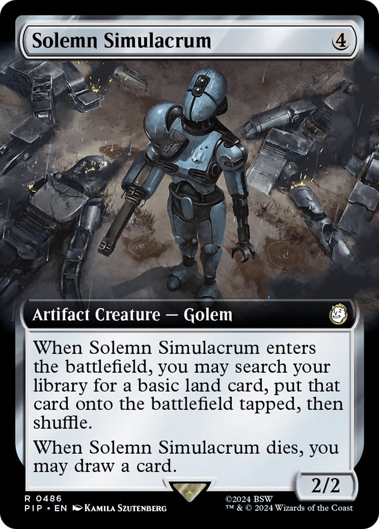 Solemn Simulacrum (Extended Art) [Fallout] | Rook's Games and More