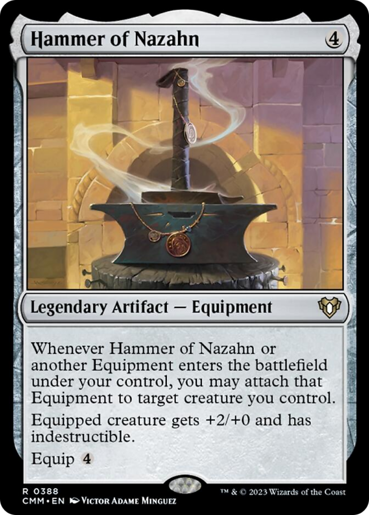 Hammer of Nazahn [Commander Masters] | Rook's Games and More