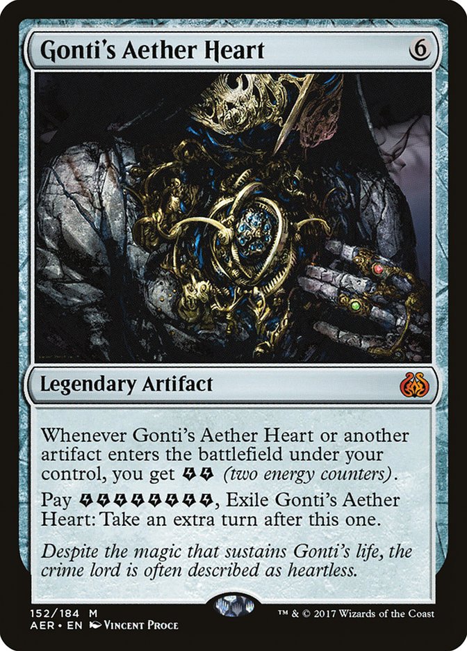 Gonti's Aether Heart [Aether Revolt] | Rook's Games and More