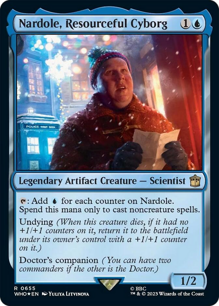 Nardole, Resourceful Cyborg (Surge Foil) [Doctor Who] | Rook's Games and More