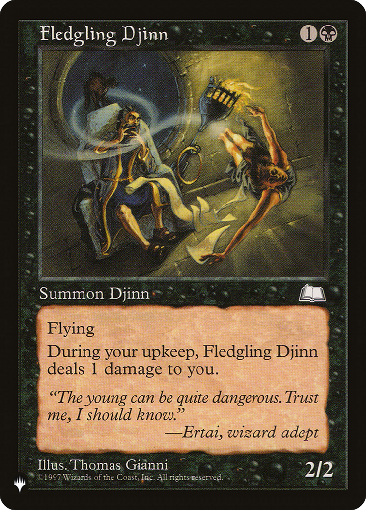 Fledgling Djinn [The List Reprints] | Rook's Games and More