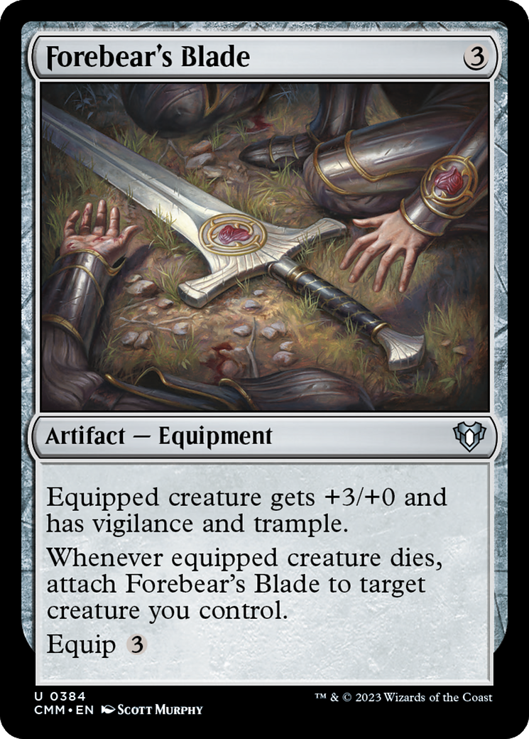 Forebear's Blade [Commander Masters] | Rook's Games and More