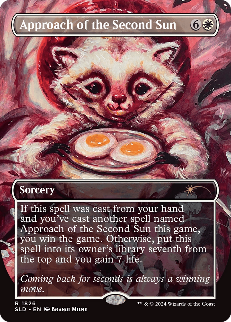 Approach of the Second Sun (Rainbow Foil) [Secret Lair Drop Series] | Rook's Games and More