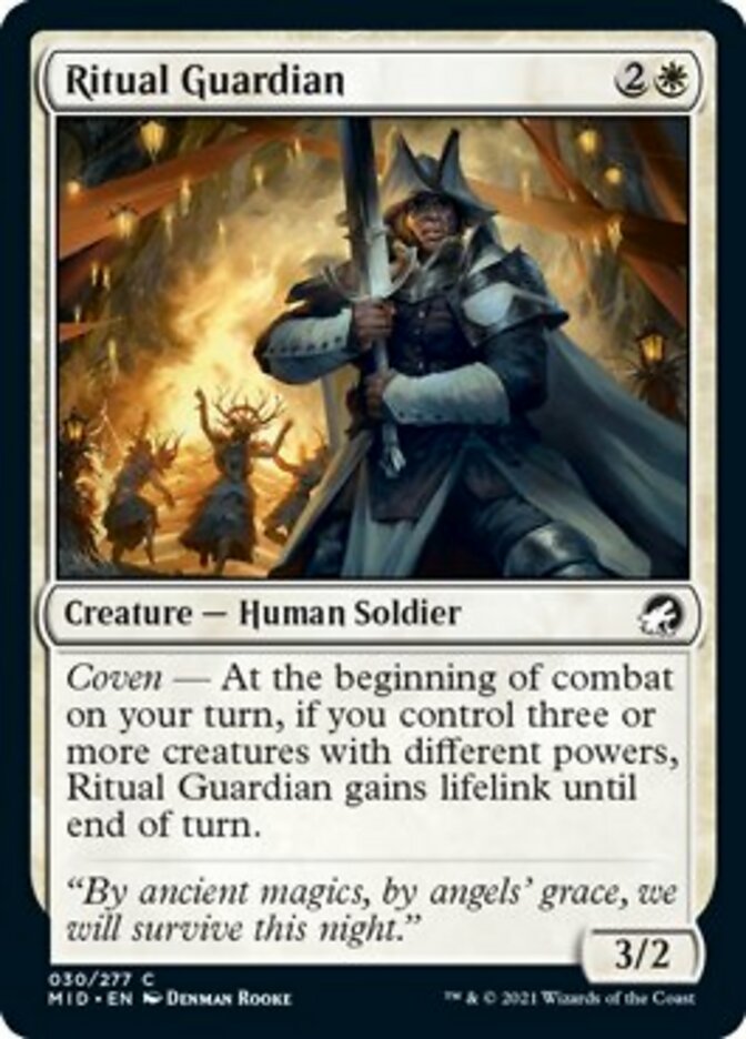 Ritual Guardian [Innistrad: Midnight Hunt] | Rook's Games and More