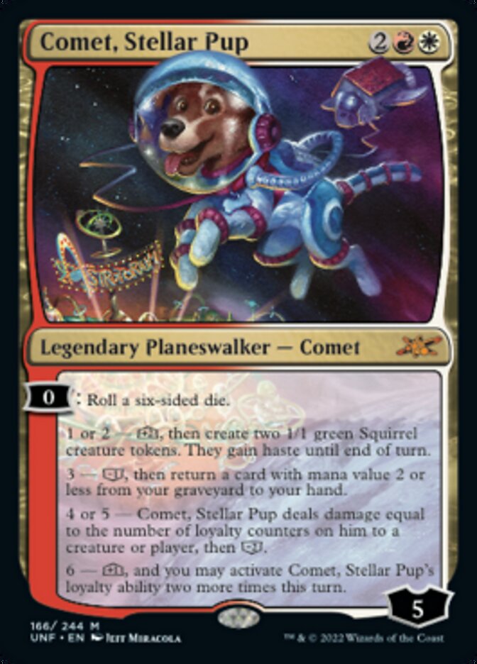 Comet, Stellar Pup [Unfinity] | Rook's Games and More