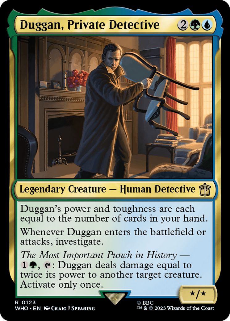 Duggan, Private Detective [Doctor Who] | Rook's Games and More