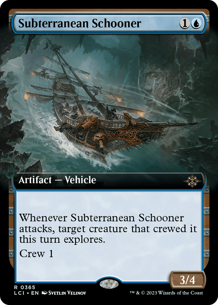 Subterranean Schooner (Extended Art) [The Lost Caverns of Ixalan] | Rook's Games and More