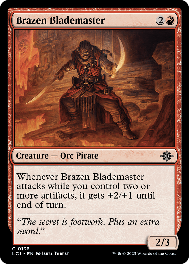 Brazen Blademaster [The Lost Caverns of Ixalan] | Rook's Games and More