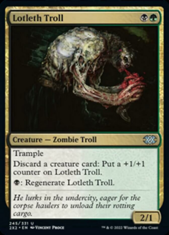 Lotleth Troll [Double Masters 2022] | Rook's Games and More
