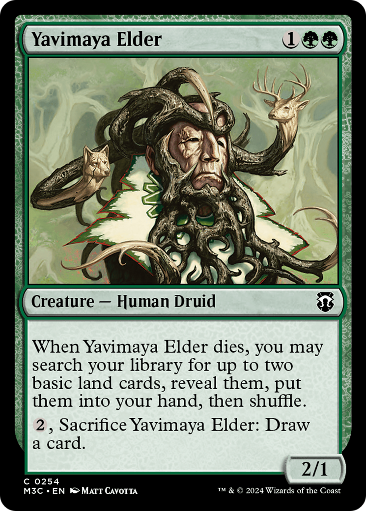 Yavimaya Elder [Modern Horizons 3 Commander] | Rook's Games and More