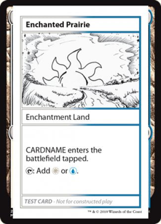 Enchanted Prairie (2021 Edition) [Mystery Booster Playtest Cards] | Rook's Games and More