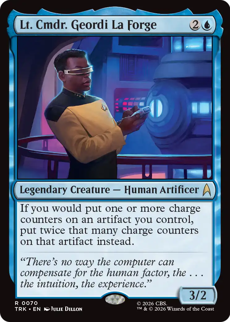 Lt. Cmdr. Geordi La Forge [Star Trek] | Rook's Games and More