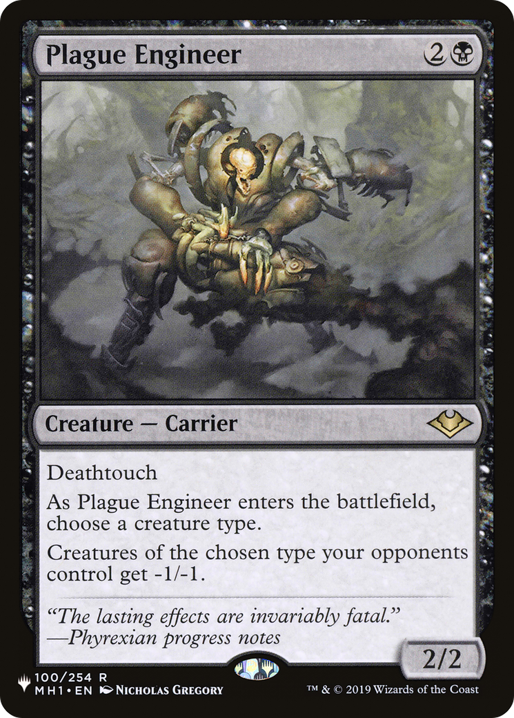 Plague Engineer [The List Reprints] | Rook's Games and More