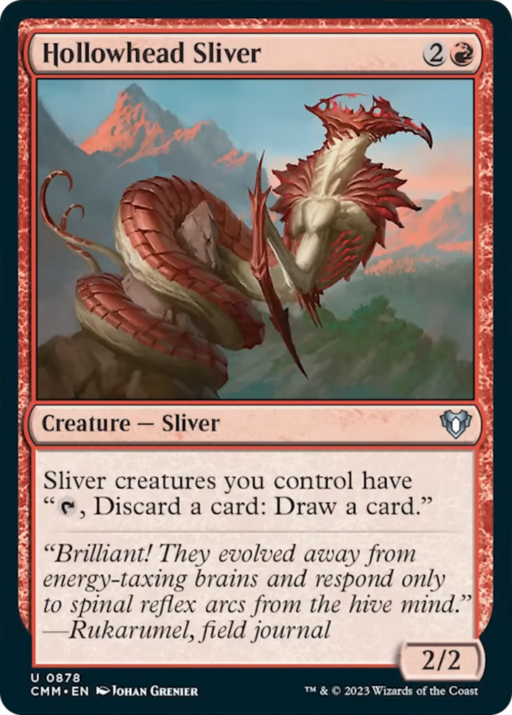 Hollowhead Sliver [Commander Masters] | Rook's Games and More