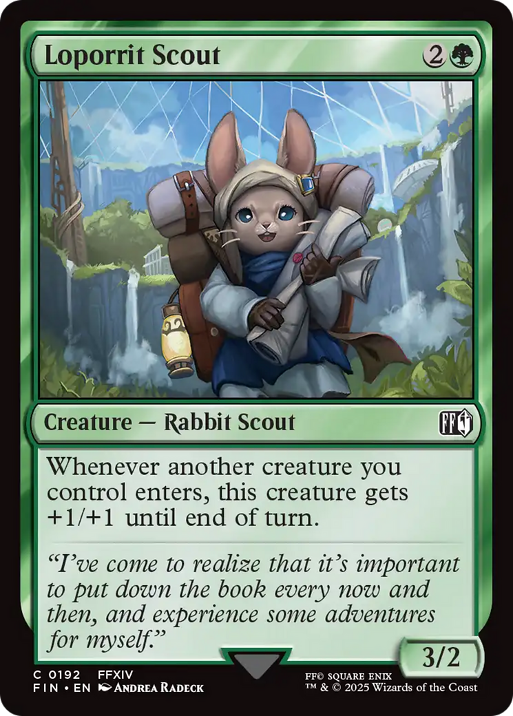 Loporrit Scout [FINAL FANTASY] | Rook's Games and More