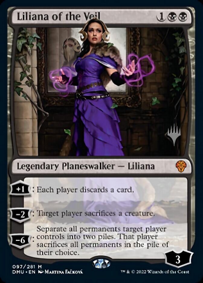 Liliana of the Veil (Promo Pack) [Dominaria United Promos] | Rook's Games and More