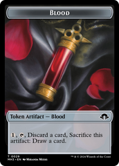 Eldrazi Spawn // Blood Double-Sided Token [Modern Horizons 3 Tokens] | Rook's Games and More