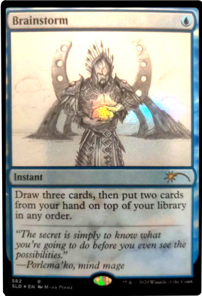 Brainstorm (Sketch) [Secret Lair Drop Promos] | Rook's Games and More