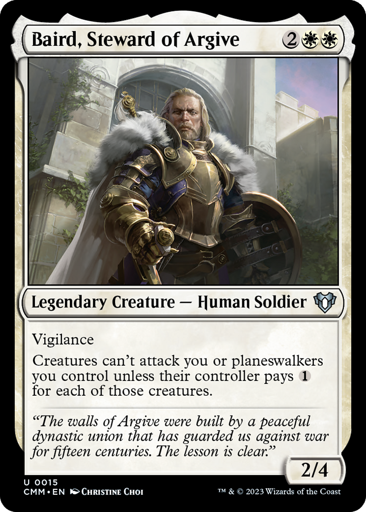 Baird, Steward of Argive [Commander Masters] | Rook's Games and More