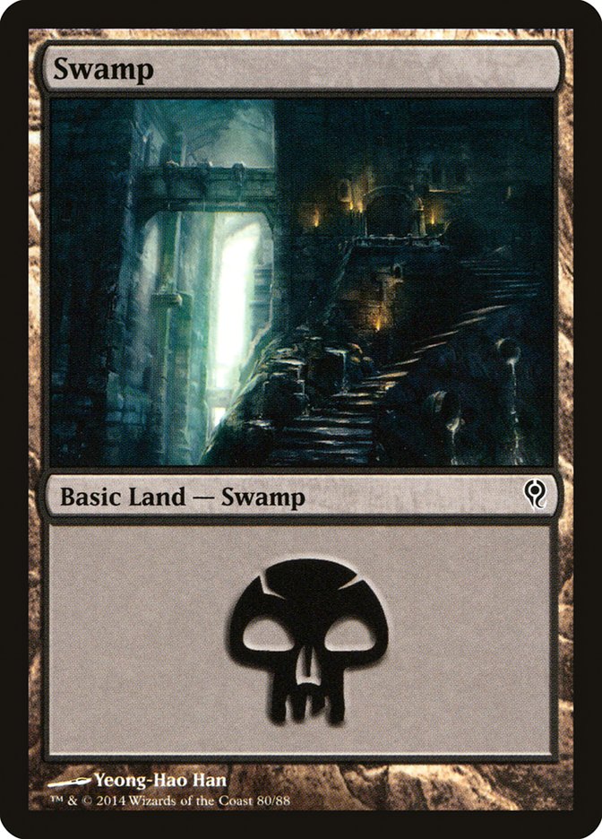 Swamp (80) [Duel Decks: Jace vs. Vraska] | Rook's Games and More