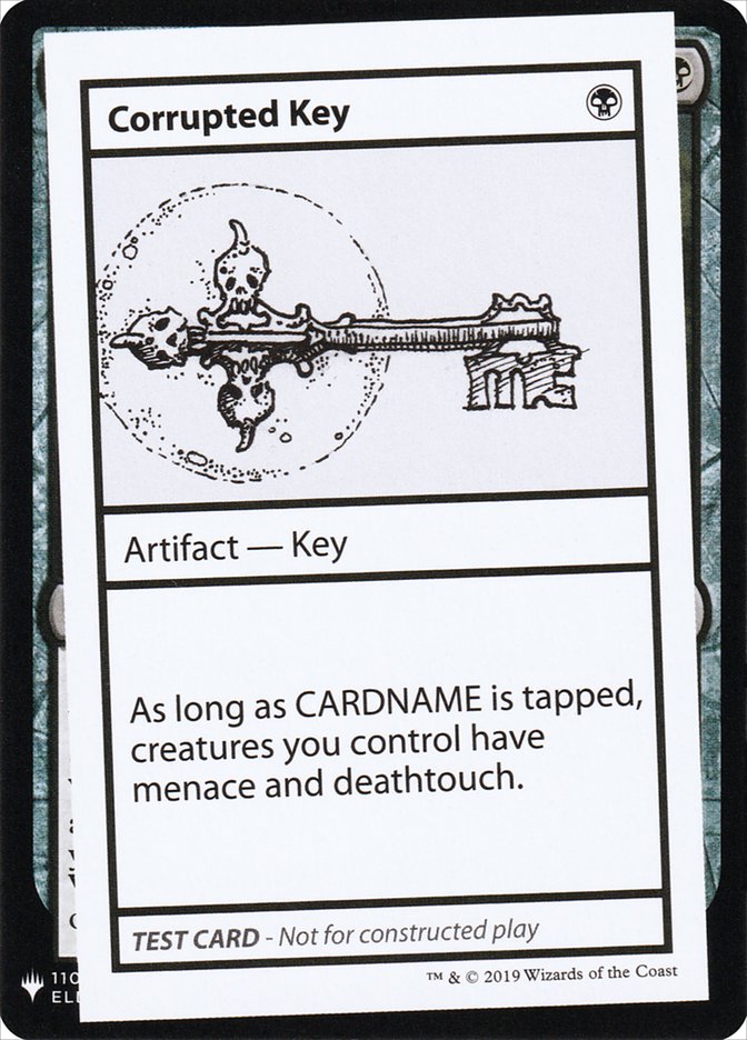 Corrupted Key [Mystery Booster Playtest Cards] | Rook's Games and More