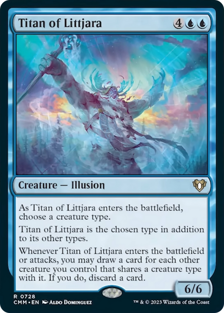 Titan of Littjara [Commander Masters] | Rook's Games and More