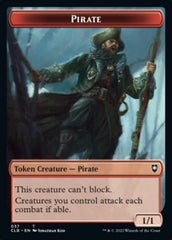 Pirate // Goblin Double-Sided Token [Commander Legends: Battle for Baldur's Gate Tokens] | Rook's Games and More