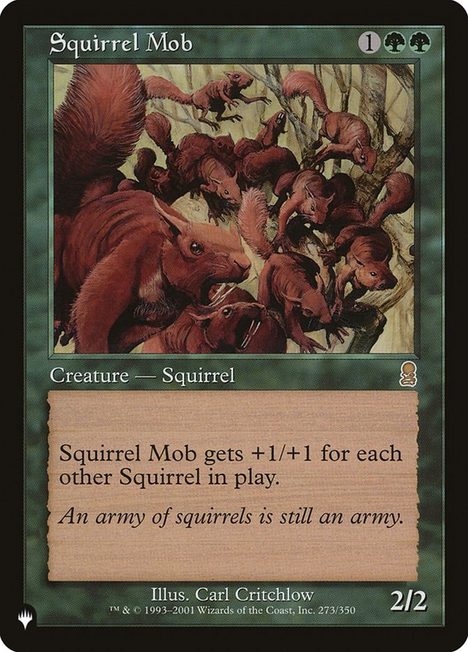 Squirrel Mob [The List] | Rook's Games and More