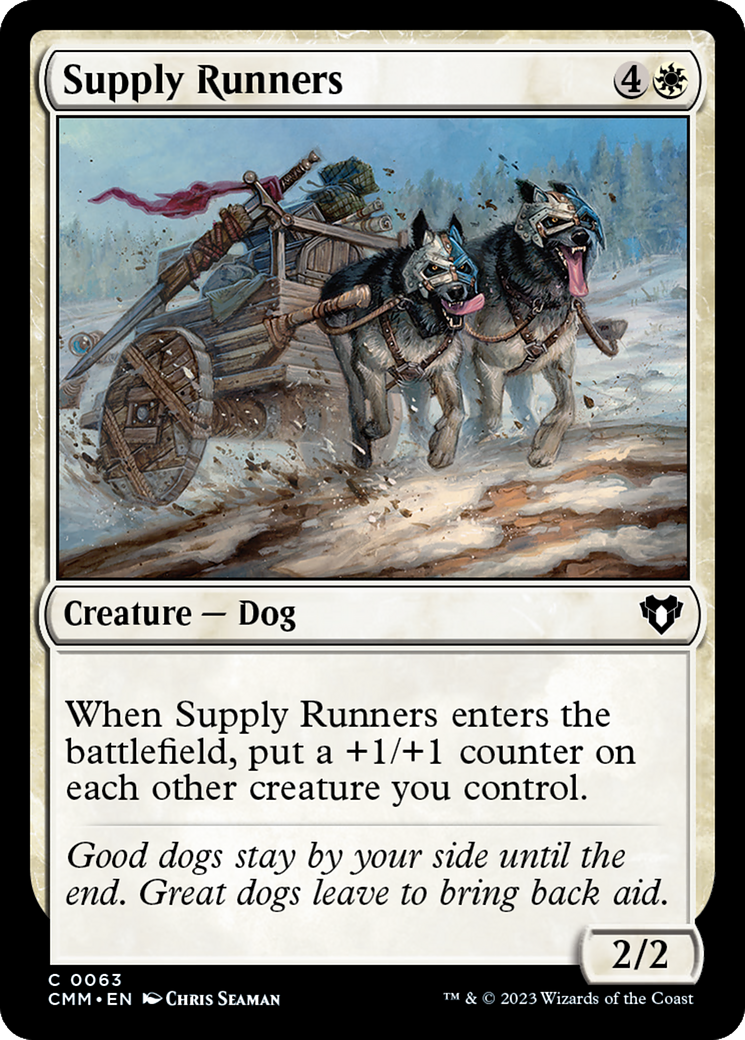 Supply Runners [Commander Masters] | Rook's Games and More