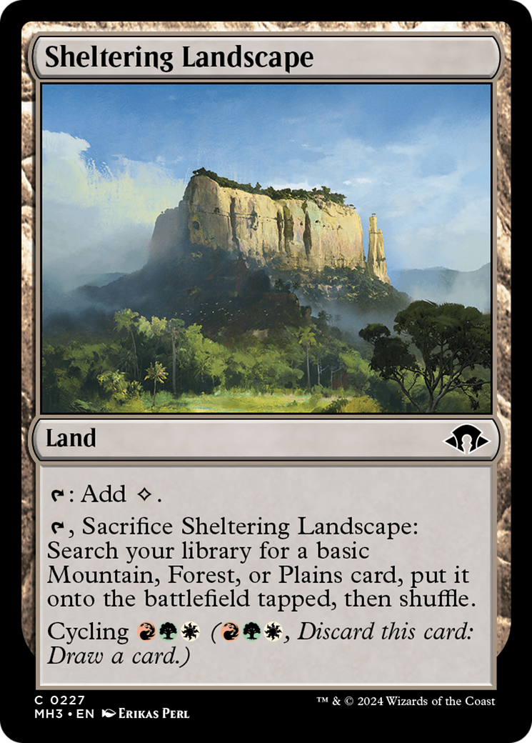 Sheltering Landscape [Modern Horizons 3] | Rook's Games and More