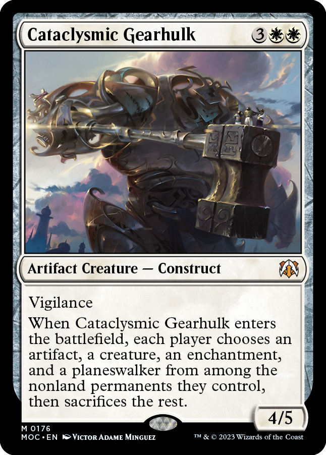 Cataclysmic Gearhulk [March of the Machine Commander] | Rook's Games and More