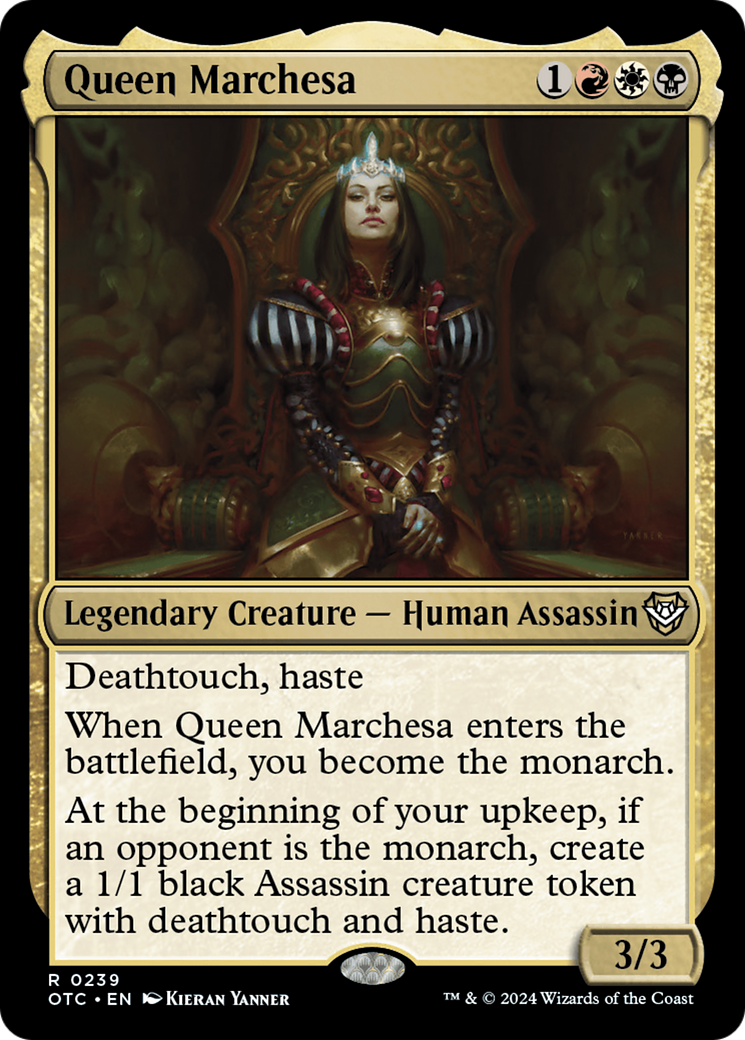 Queen Marchesa [Outlaws of Thunder Junction Commander] | Rook's Games and More