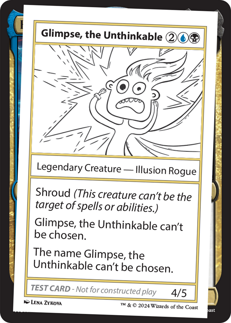 Glimpse, the Unthinkable [Mystery Booster 2 Playtest Cards] | Rook's Games and More