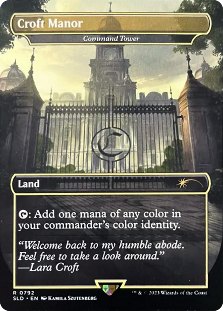 Croft Manor - Command Tower [Secret Lair Drop Series] | Rook's Games and More