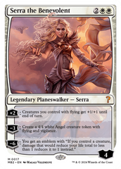 Serra the Benevolent (White Border) [Mystery Booster 2] | Rook's Games and More