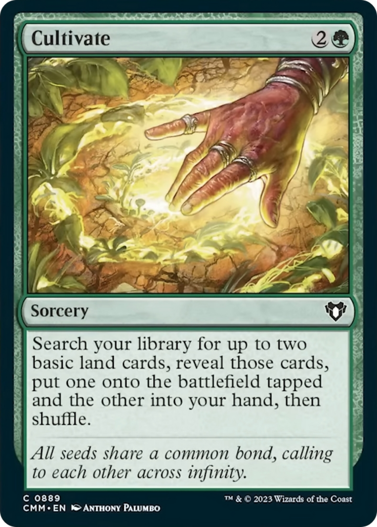 Cultivate [Commander Masters] | Rook's Games and More