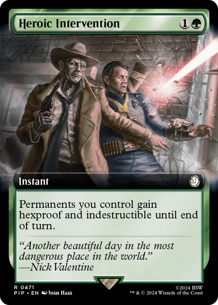 Heroic Intervention (Extended Art) [Fallout] | Rook's Games and More