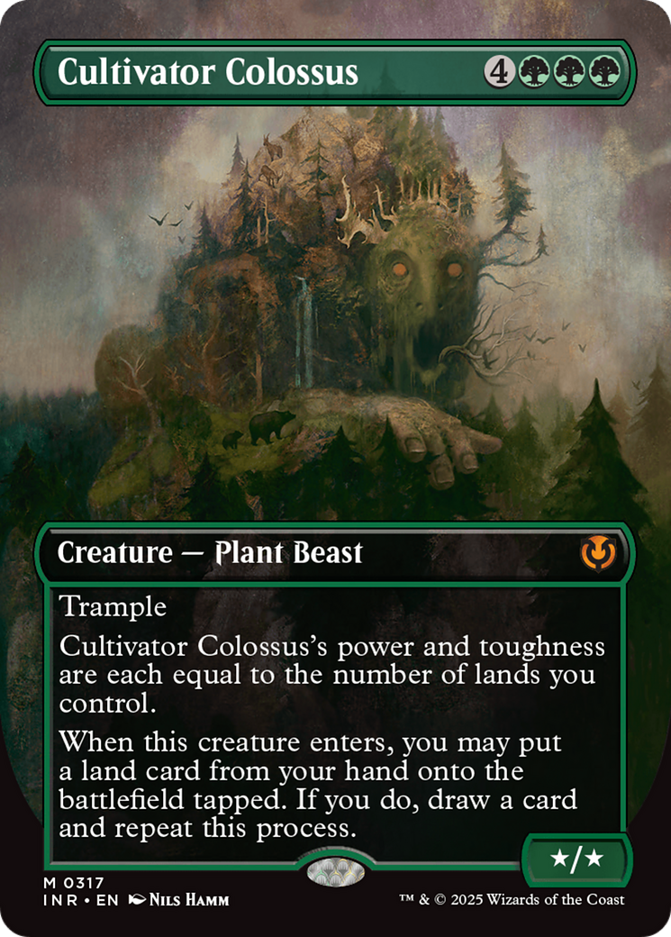Cultivator Colossus (Borderless) [Innistrad Remastered] | Rook's Games and More
