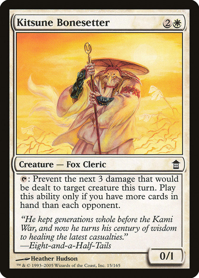 Kitsune Bonesetter [Saviors of Kamigawa] | Rook's Games and More