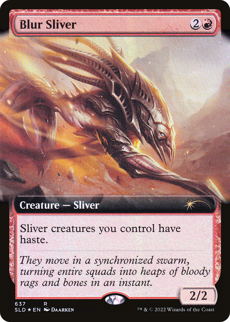 Blur Sliver (Extended Art) [Secret Lair Drop Promos] | Rook's Games and More