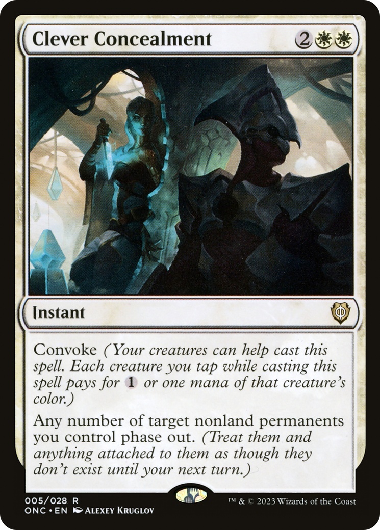 Clever Concealment [Phyrexia: All Will Be One Commander] | Rook's Games and More
