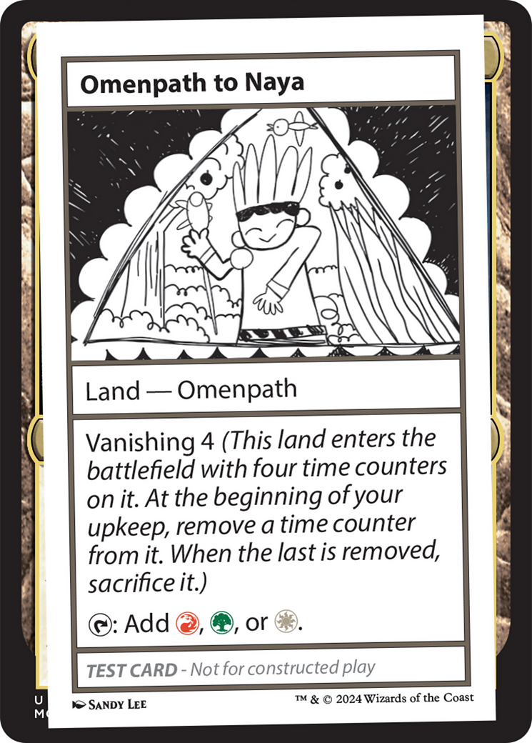 Omenpath to Naya [Mystery Booster 2 Playtest Cards] | Rook's Games and More